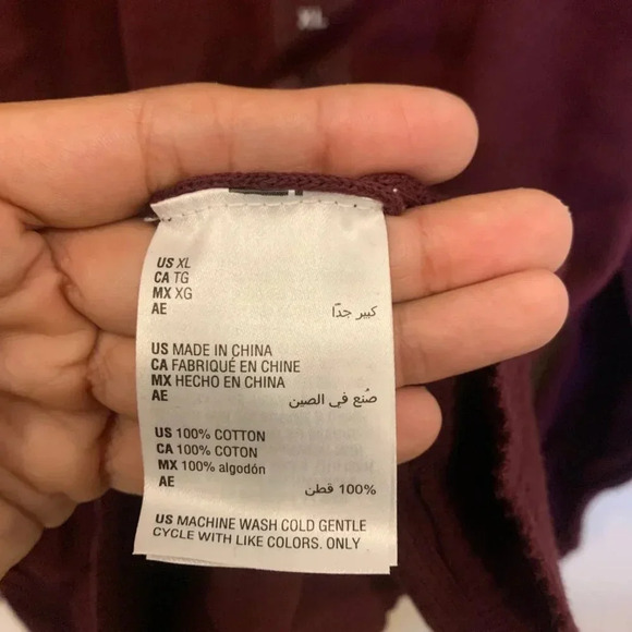 Mens Club Room Quarter Button Mock Neck Long Sleeve Sweater NWT -B2 - Picture 7 of 7